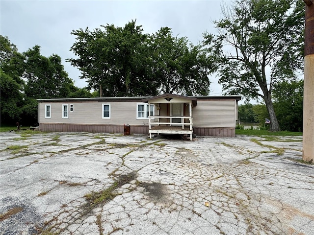 view of rear view of house