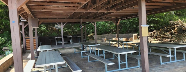 view of patio / terrace featuring outdoor dining space