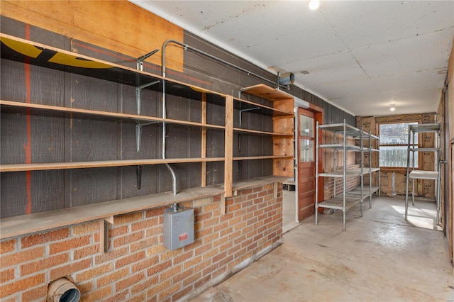 view of storage room