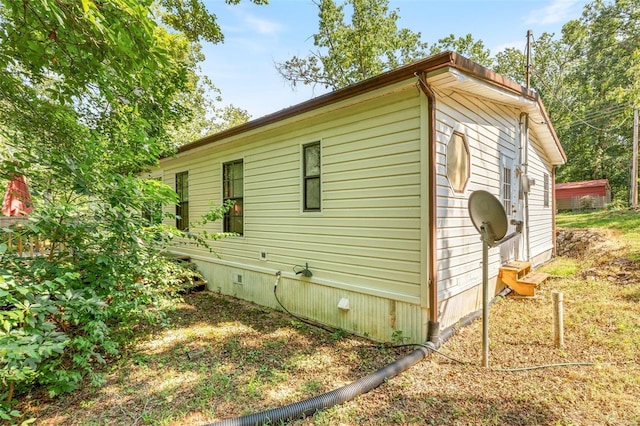 view of side of property