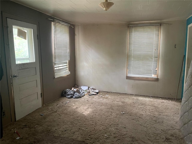 view of empty room