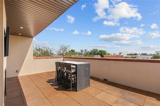 view of patio