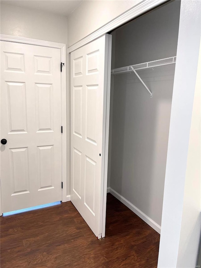 view of closet