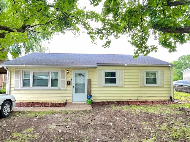 view of ranch-style home