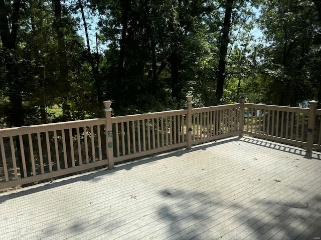 view of deck