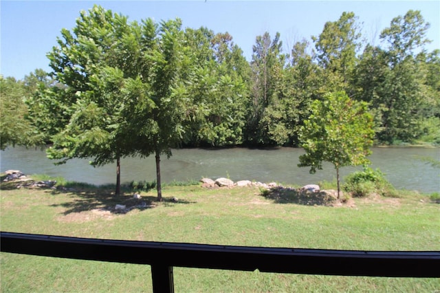 view of water feature