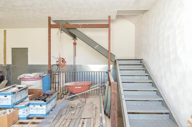 view of staircase