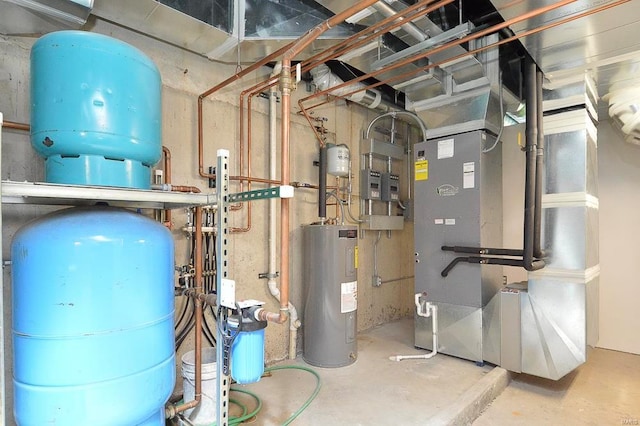 utilities with electric water heater
