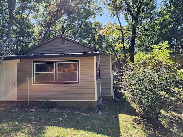 view of property exterior