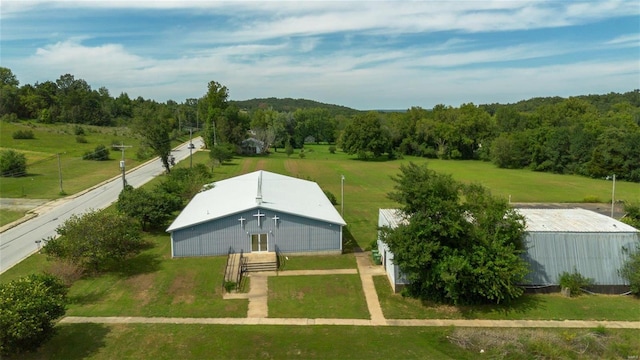 aerial view