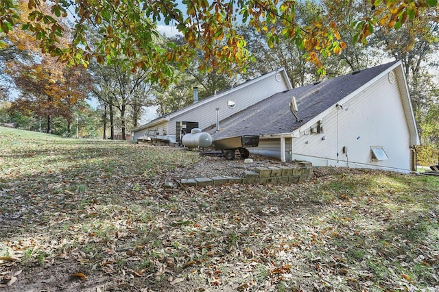 view of side of property