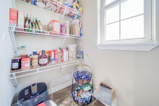 view of pantry