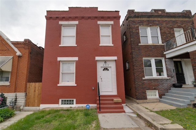 view of townhome / multi-family property