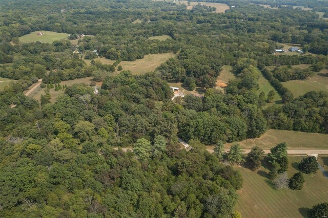 drone / aerial view featuring a rural view