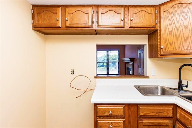 kitchen with sink