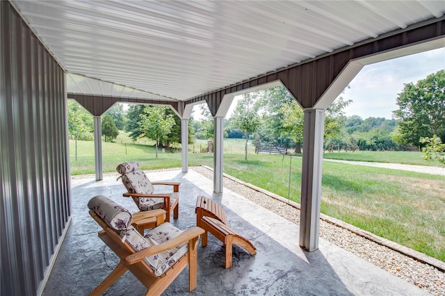 view of patio / terrace