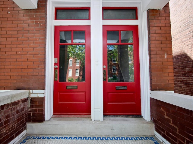 view of property entrance