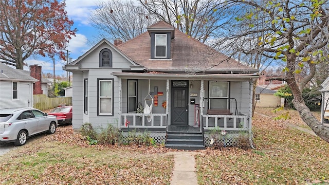 bungalow with covered porch