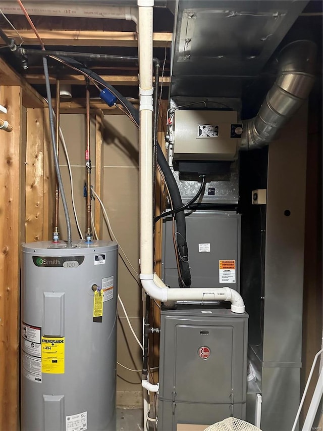 utilities with electric water heater