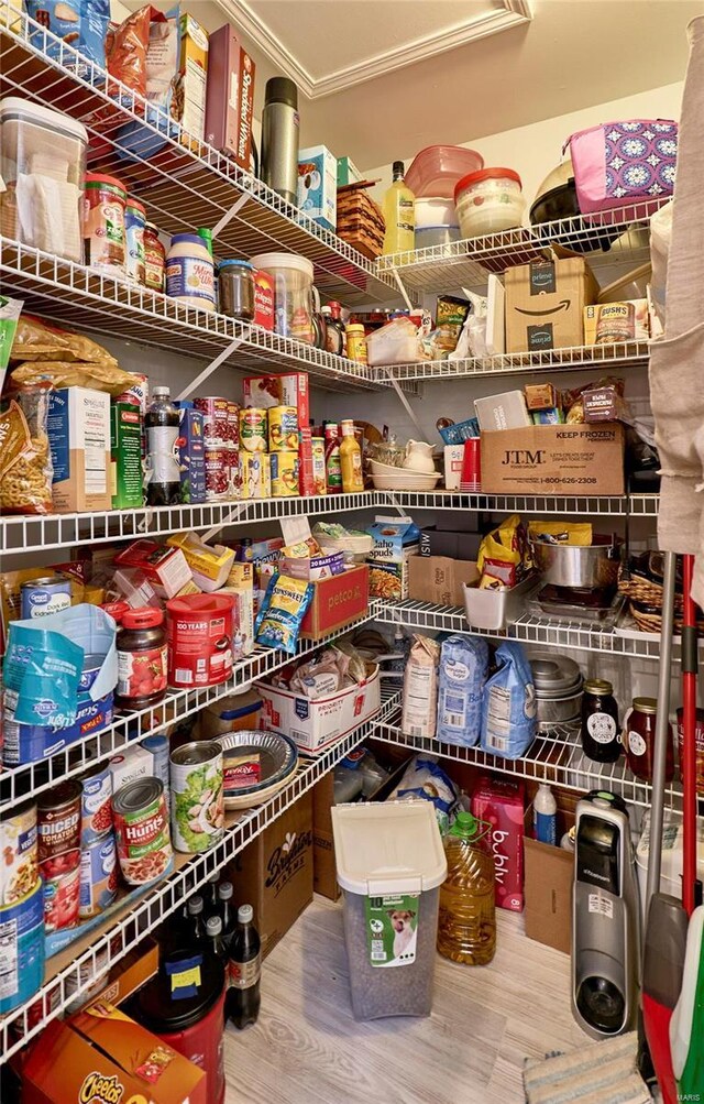 view of pantry