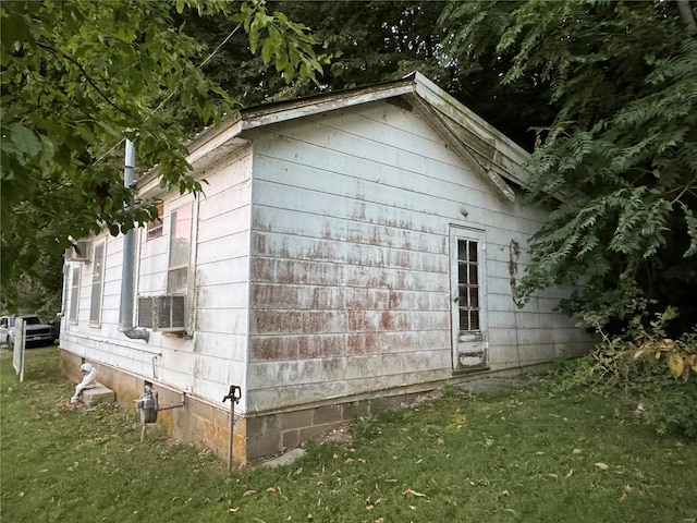 view of outdoor structure