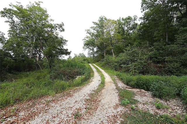 view of road