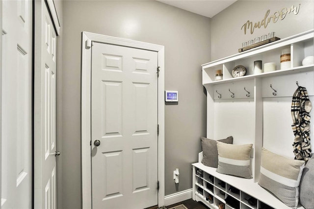 view of mudroom