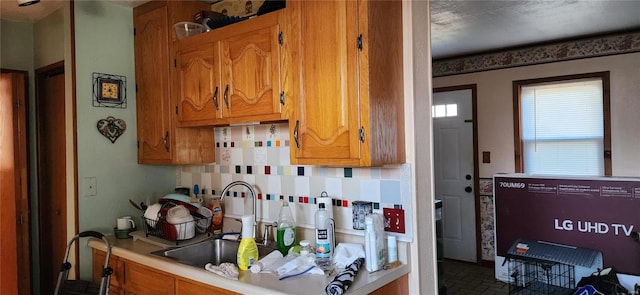 kitchen featuring sink