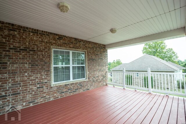 view of deck