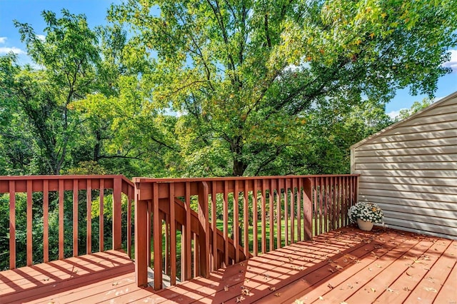 view of deck