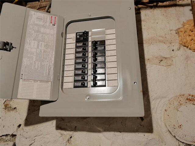 utilities with electric panel