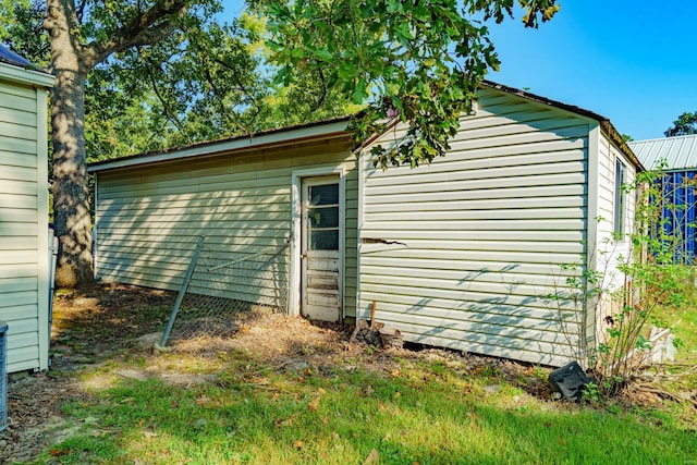 view of property exterior