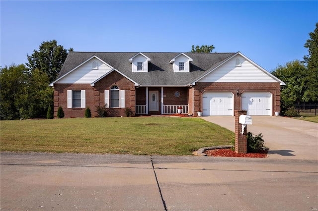 view of front of property with a front yard