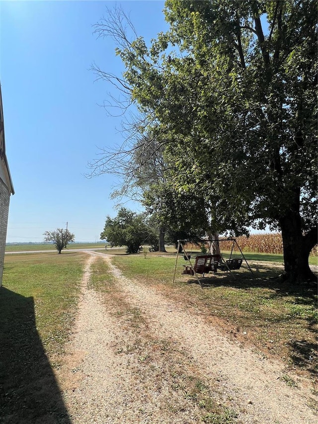 view of road