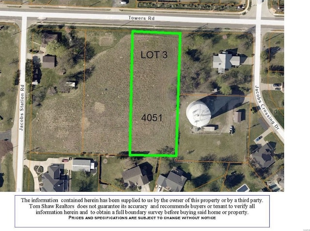 4051 Towers Rd, Saint Charles MO, 63304 land for sale