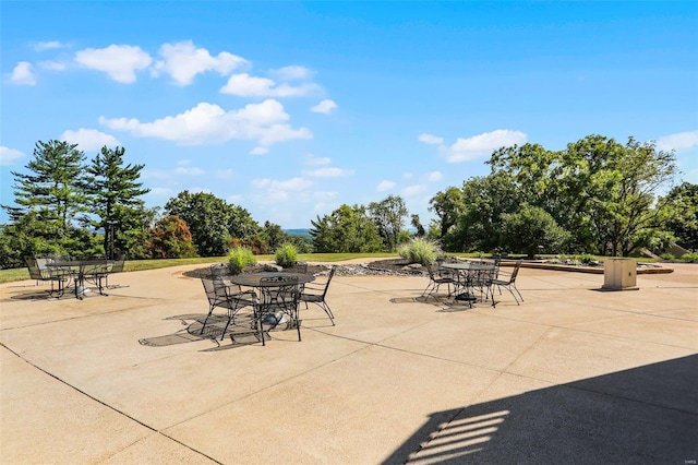 view of patio