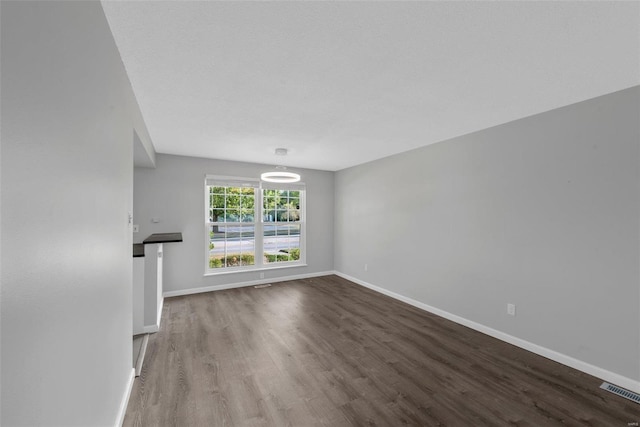 interior space with hardwood / wood-style flooring