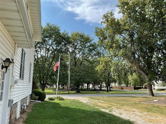 view of yard