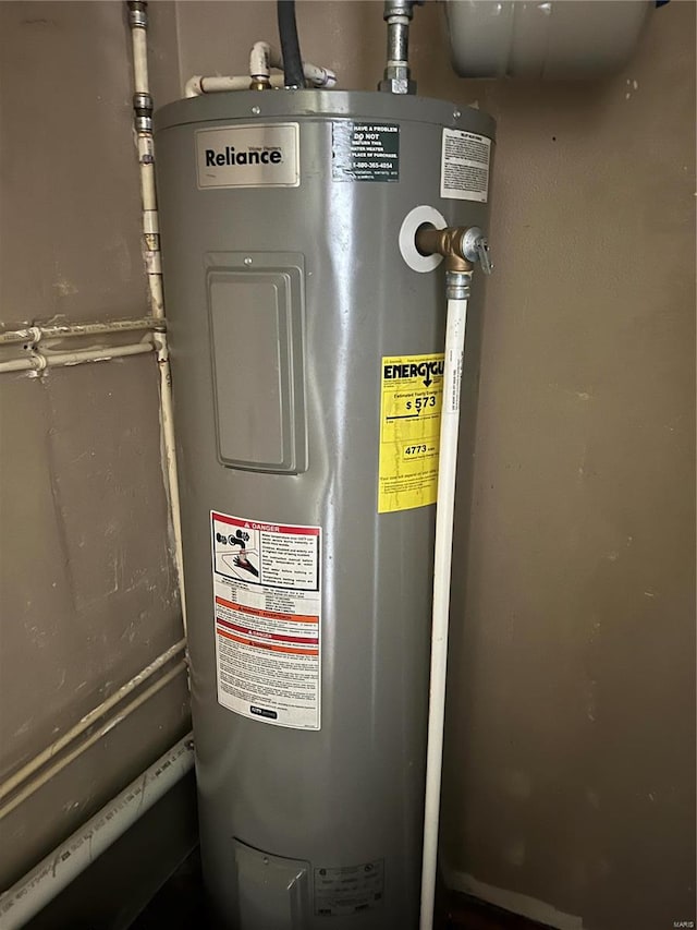 utilities featuring water heater