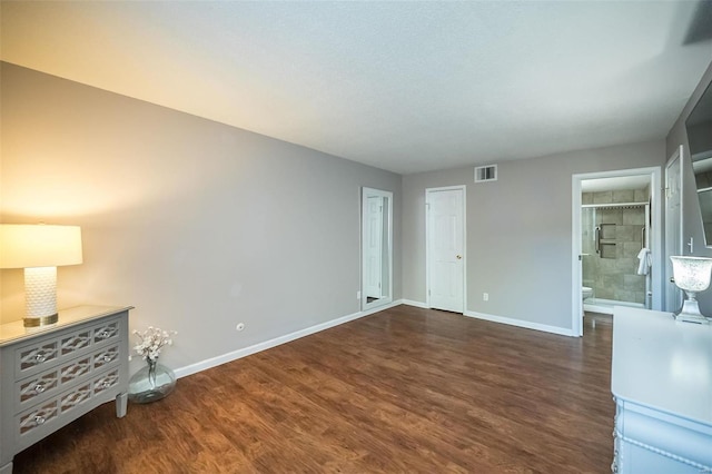 living room featuring dark hardwood / wood-style floors