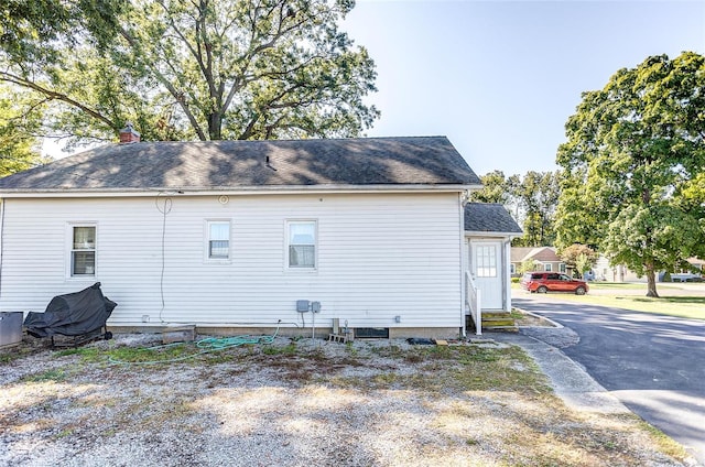 view of property exterior