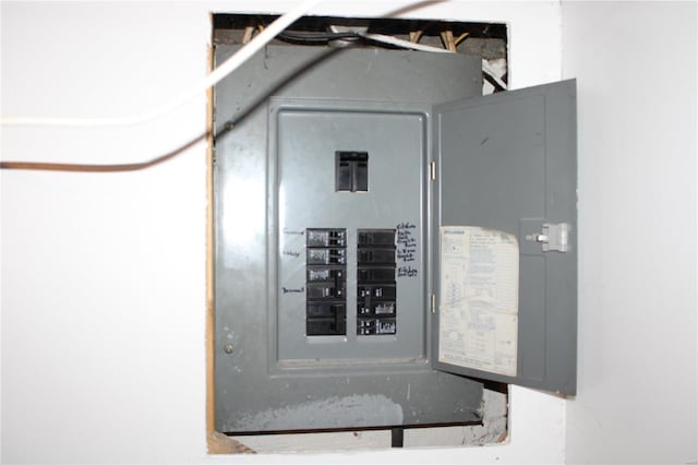 utilities with electric panel