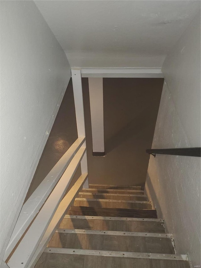 view of staircase