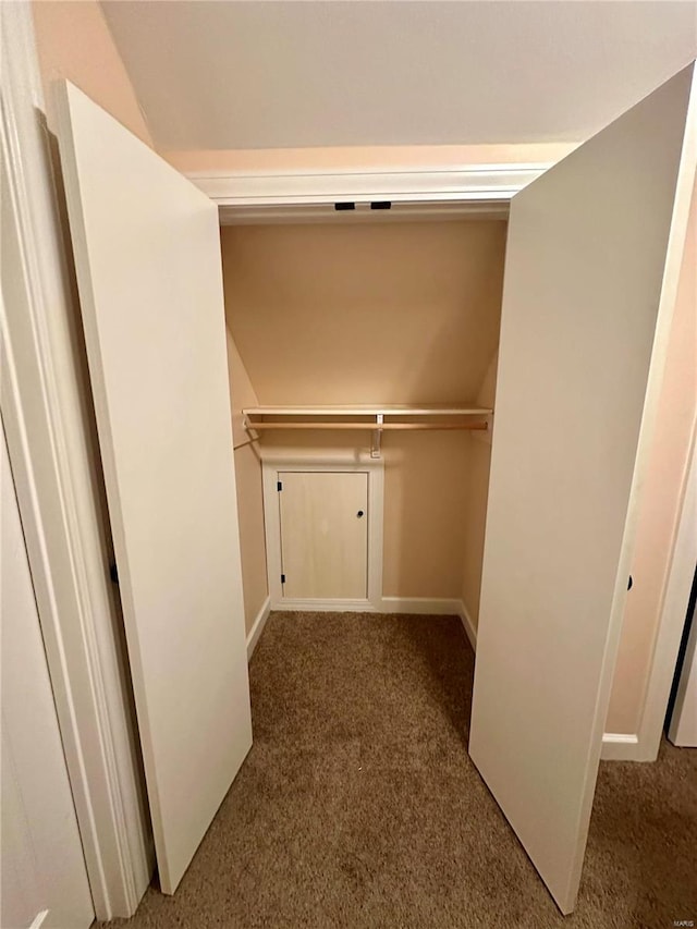 view of closet