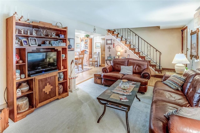 view of living room