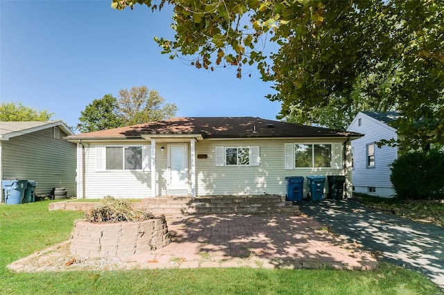 view of front of home featuring a patio