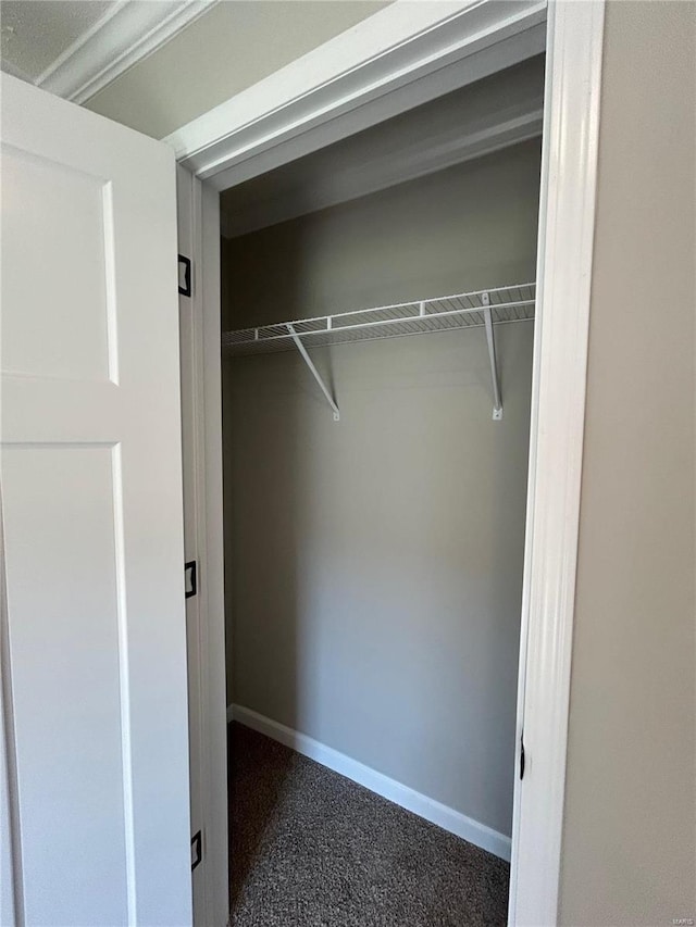 view of closet