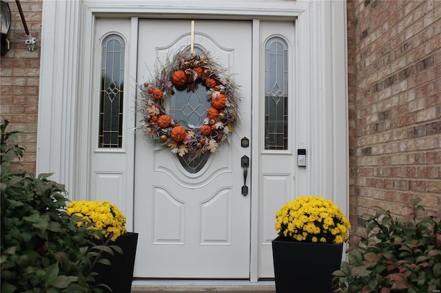 view of entrance to property