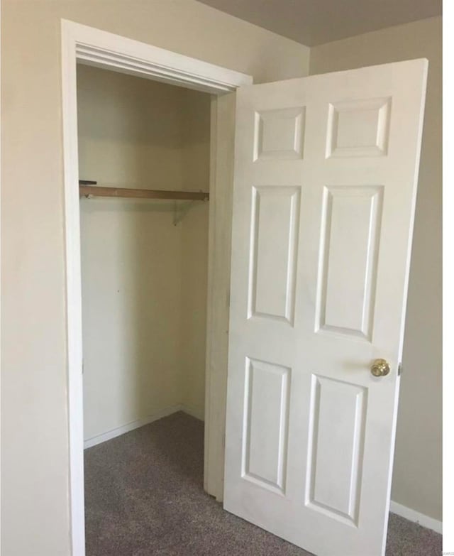 view of closet