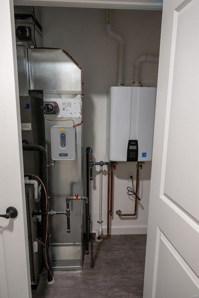 utilities featuring water heater